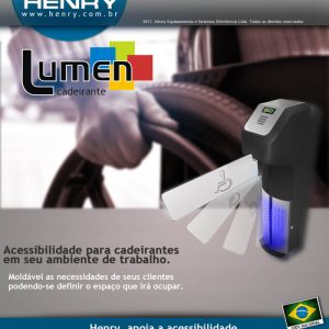 Catraca Henry Lumen Cadeirante